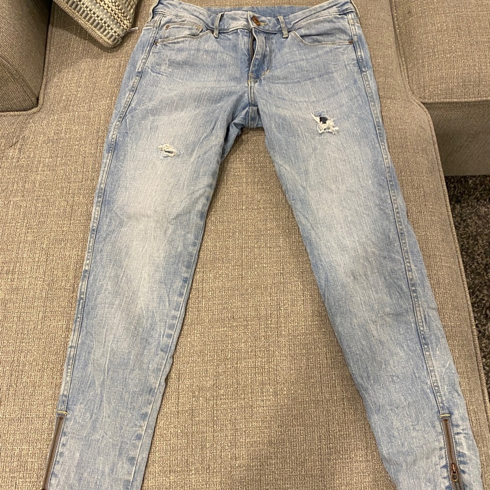 Divided Red Concept Jeans